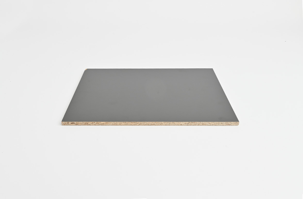 Spån Melamin, Grey U12986SM, Front, 100% PEFC